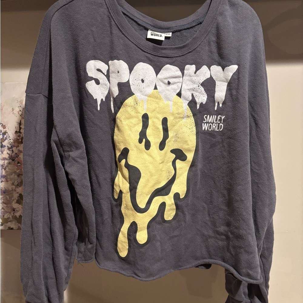 Grayson Threads Gray 'Spooky' Sweatshirt